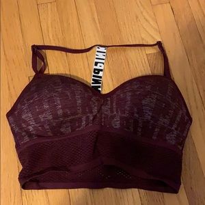 Pink Victoria’s Secret Sports Bra Size Small